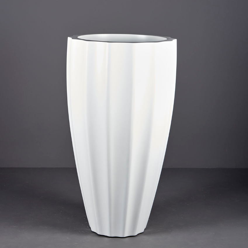 San Jose Fluted Planter