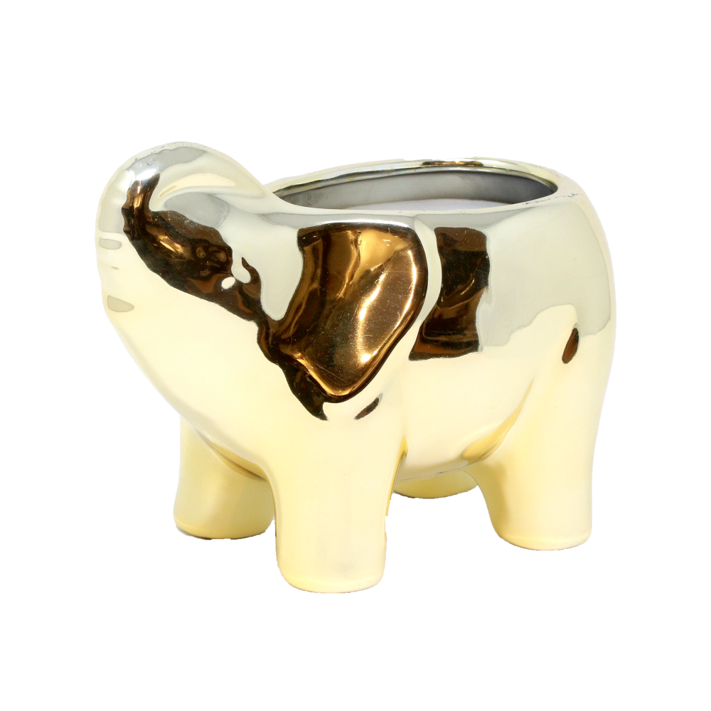Gold Elephant Candle